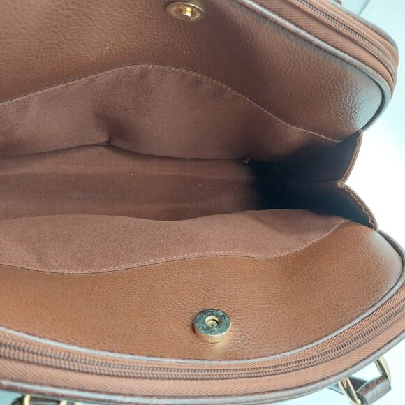 ROSETTI  Purse Powder Tan Charlie Satchel Multiple Pockets Brown - Picture 9 of 15